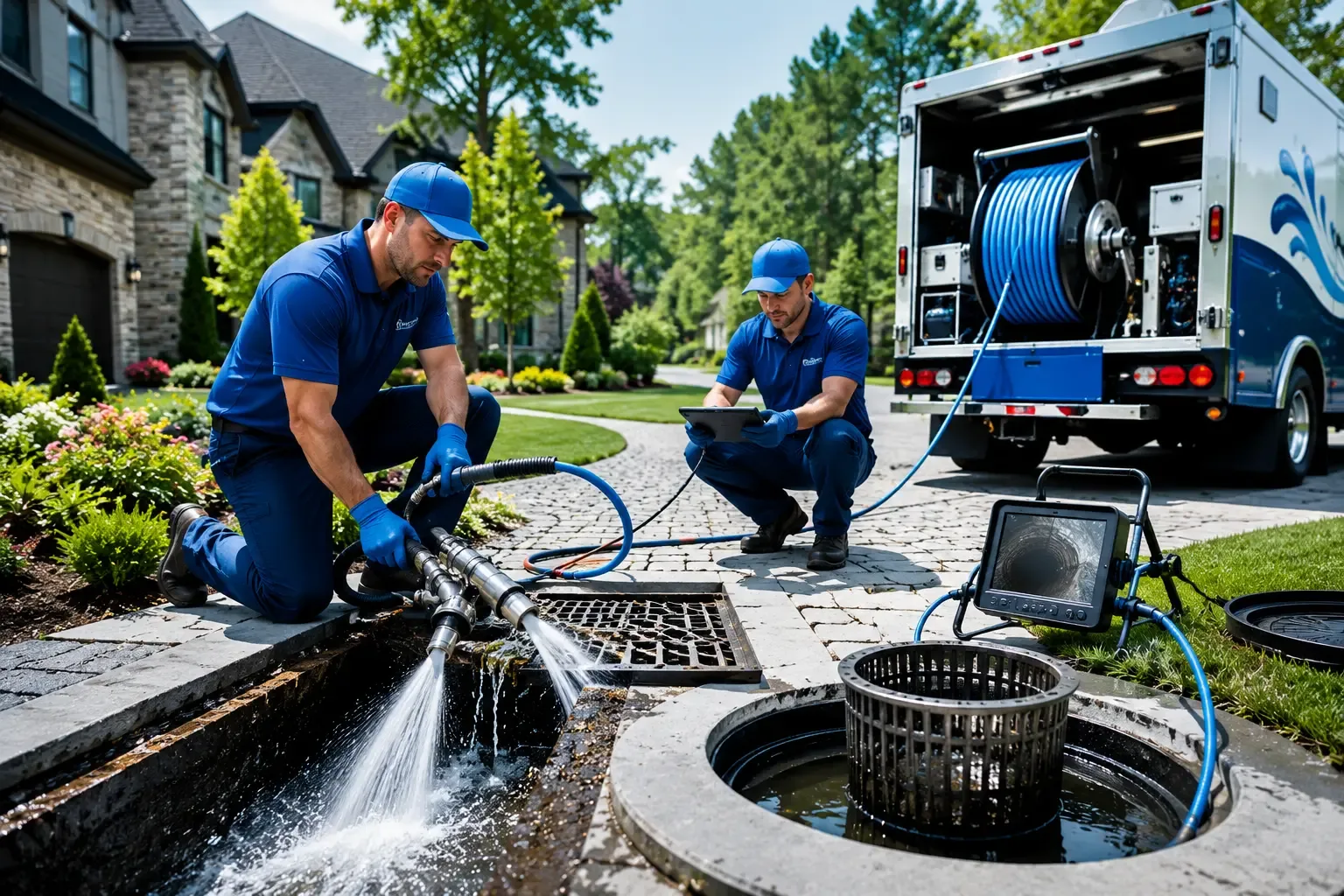 Local outdoor drain cleaning professionals in Jonestown, PA